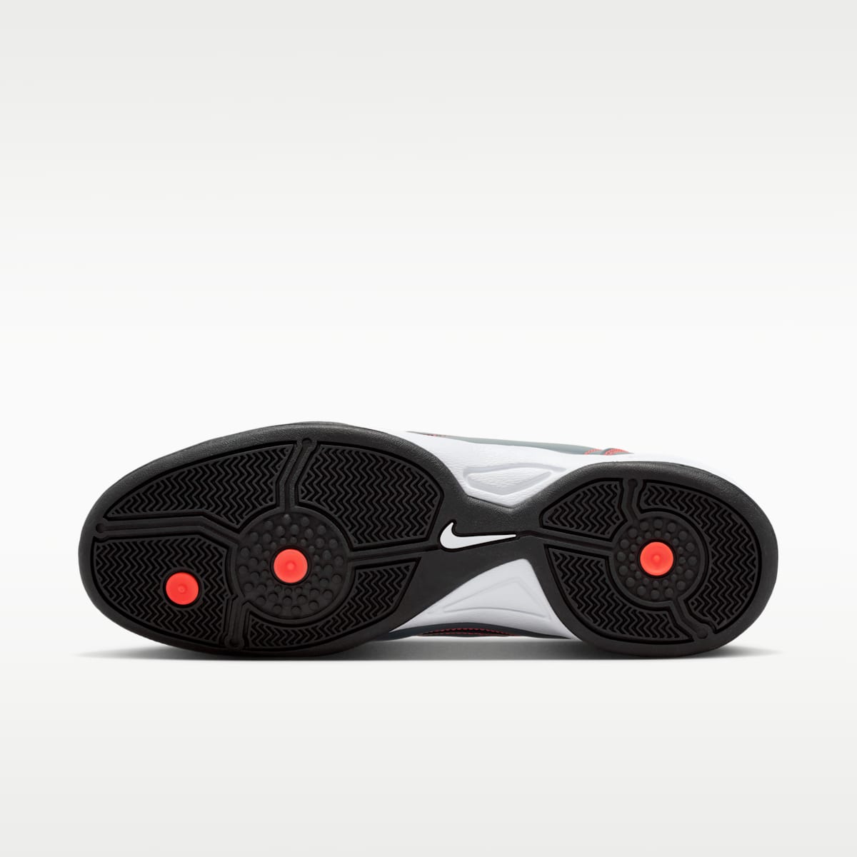 Nike Total 90 Men's Shoes - Smoke Grey/Bright Crimson/White/Black - Image 2