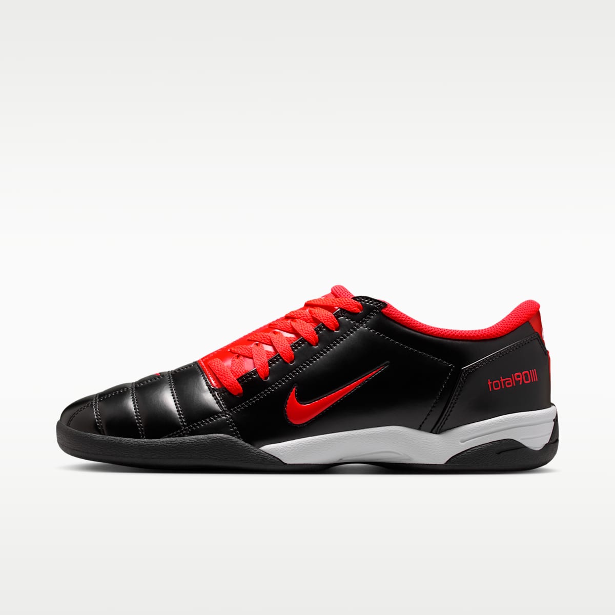 Nike Total 90 Men's Shoes - Black/White/Black/Bright Crimson - Image 1