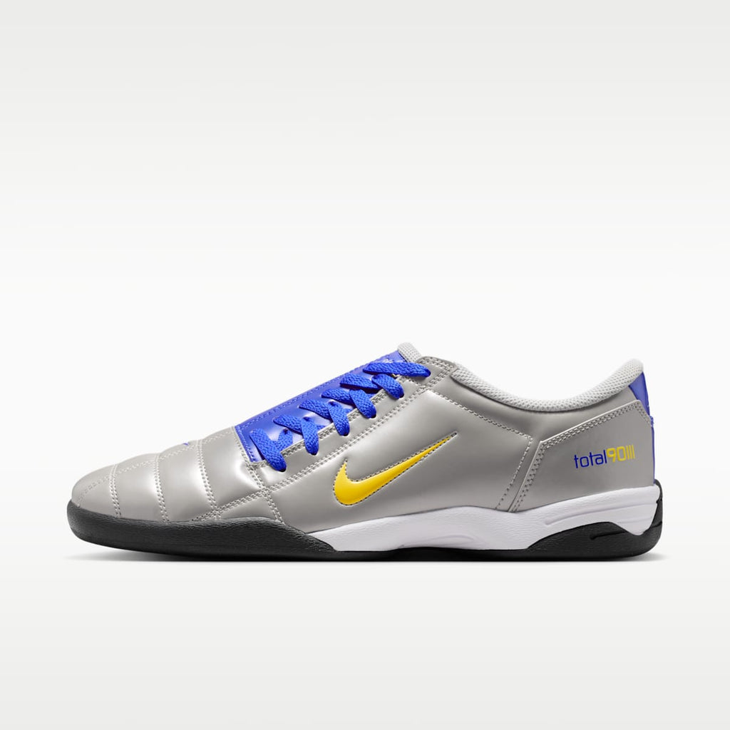 Nike Total 90 Men's Shoes - Metallic Silver/Racer Blue/Black/Lightning - Image 1