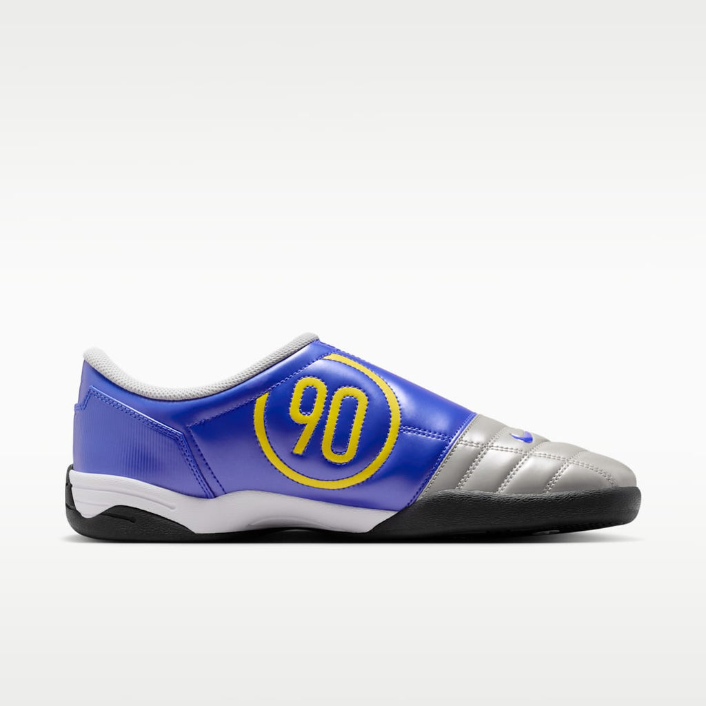 Nike Total 90 Men's Shoes - Metallic Silver/Racer Blue/Black/Lightning - Image 3