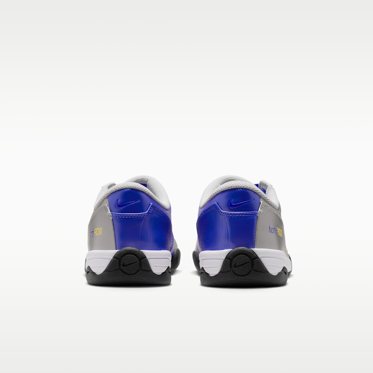 Nike Total 90 Men's Shoes - Metallic Silver/Racer Blue/Black/Lightning - Image 6