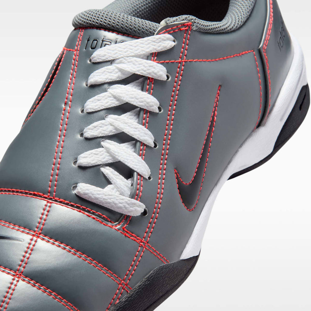Nike Total 90 Men's Shoes - Smoke Grey/Bright Crimson/White/Black - Image 7