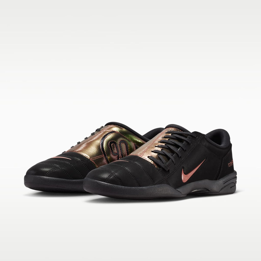 Nike Total 90 Premium Tiempo Men's Shoes - Black/Black/Red Sepia - Image 5