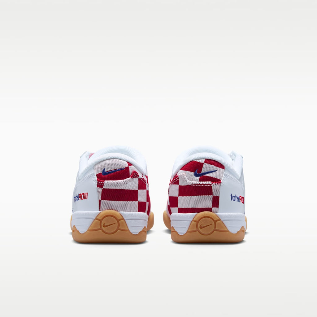 Nike Total 90 Checkered Men's Shoes - White/University Red/Gum Yellow/Deep Royal Blue - Image 6