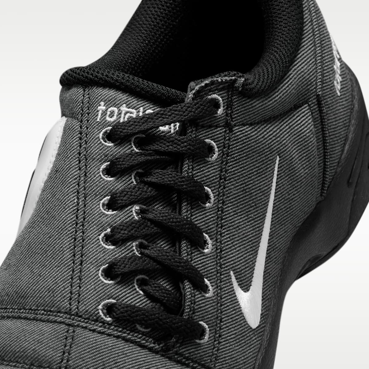 Total 90 Premium Men's Shoes - Black/Black/White - Image 7