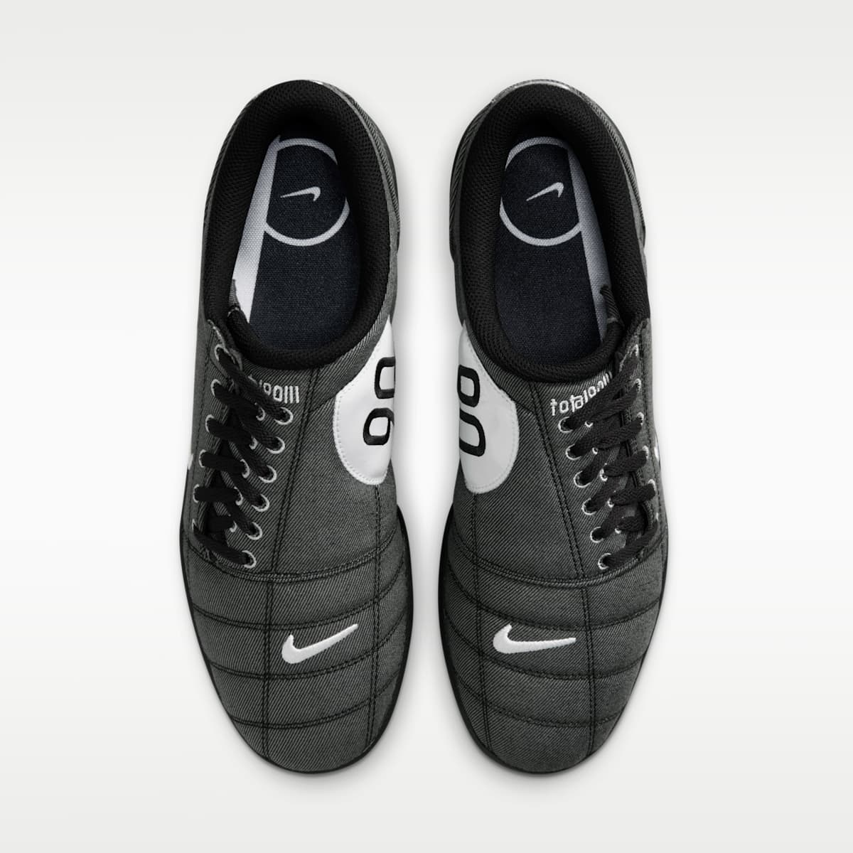 Total 90 Premium Men's Shoes - Black/Black/White - Image 4