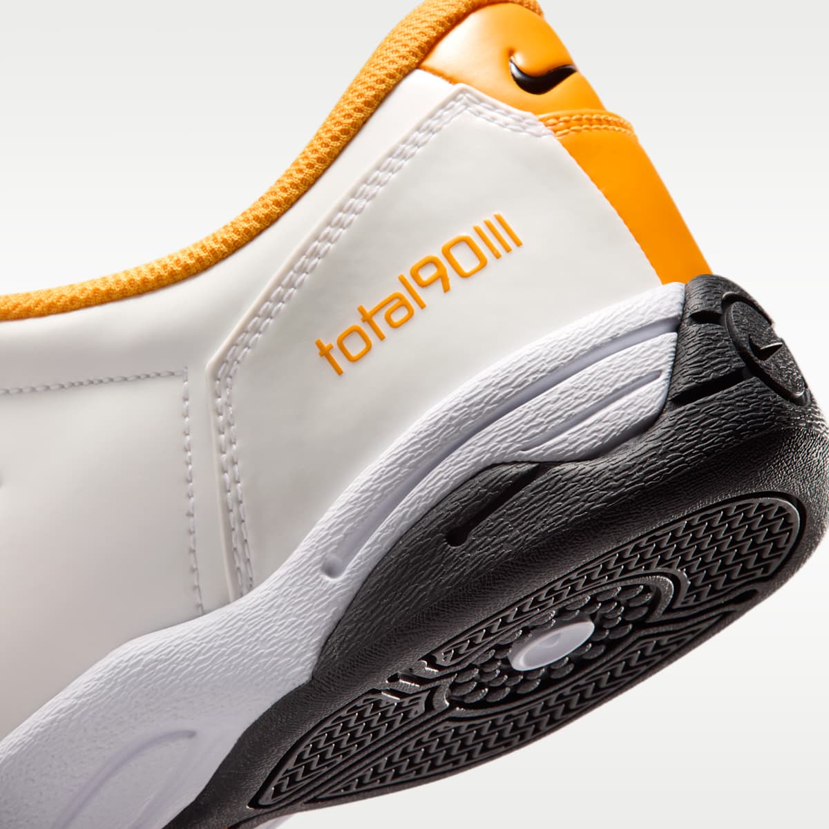Nike Total 90 Men's Shoes - White/University Gold/Black - Image 8