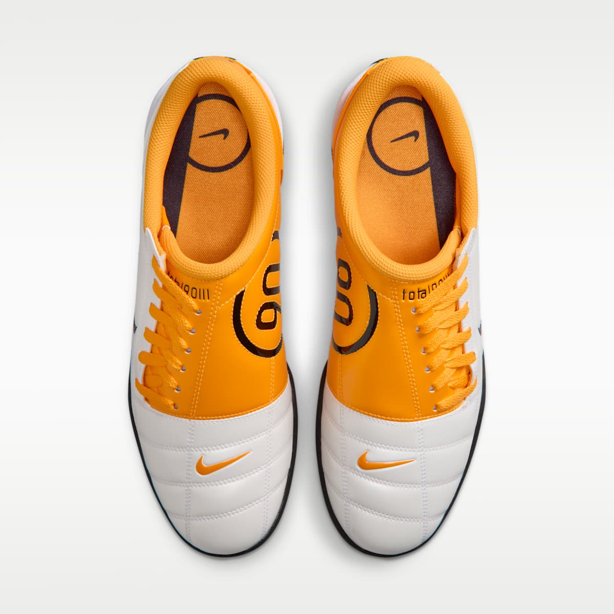 Nike Total 90 Men's Shoes - White/University Gold/Black - Image 4