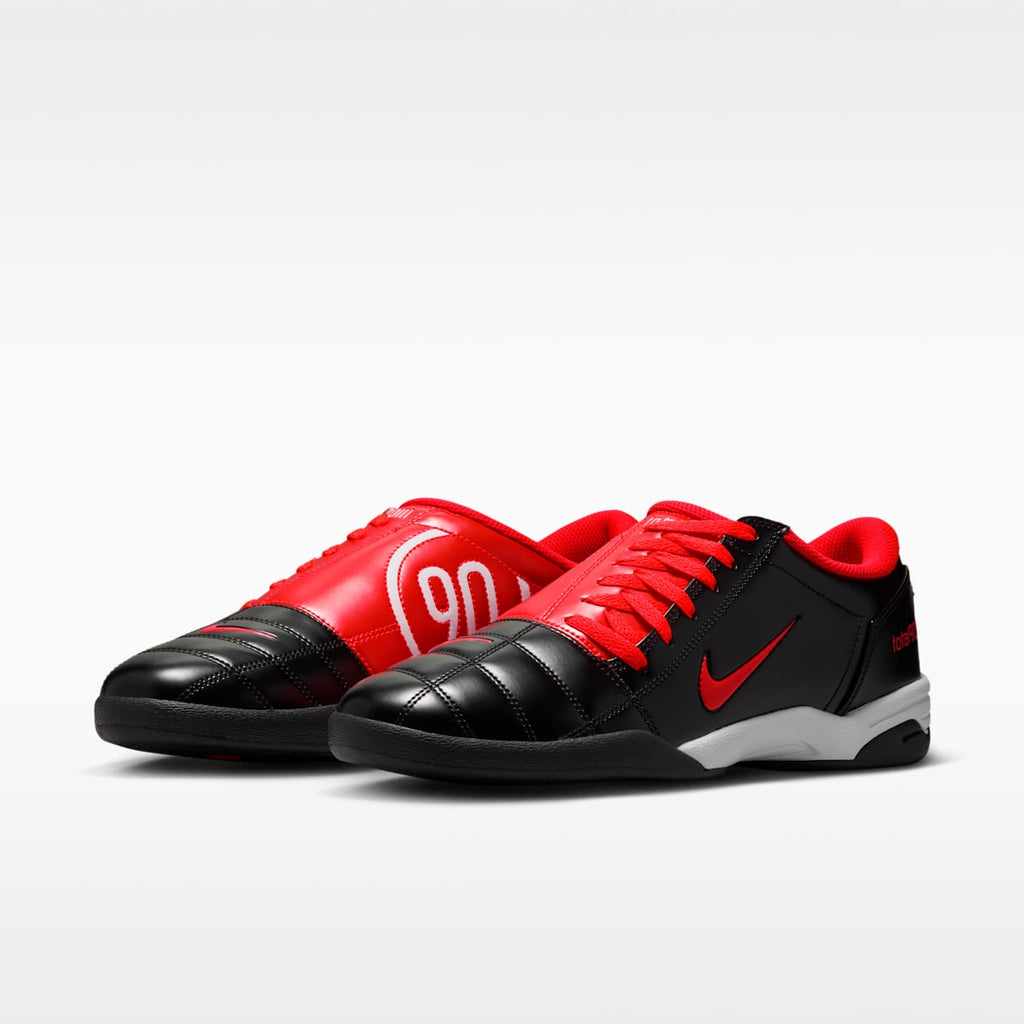 Nike Total 90 Men's Shoes - Black/White/Black/Bright Crimson - Image 5