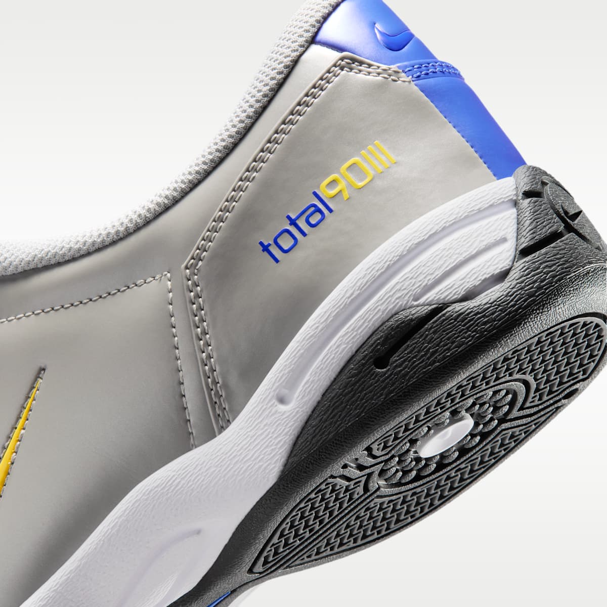 Nike Total 90 Men's Shoes - Metallic Silver/Racer Blue/Black/Lightning - Image 8