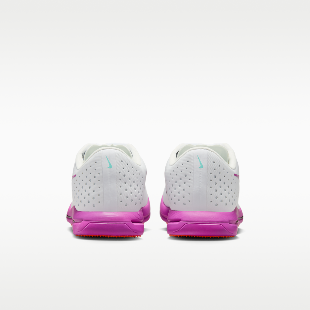 Women's Nike Triple Jump Elite 3 Track & Field Jumping Spikes - White/Hyper Turquoise/Bright Crimson/Obsidian