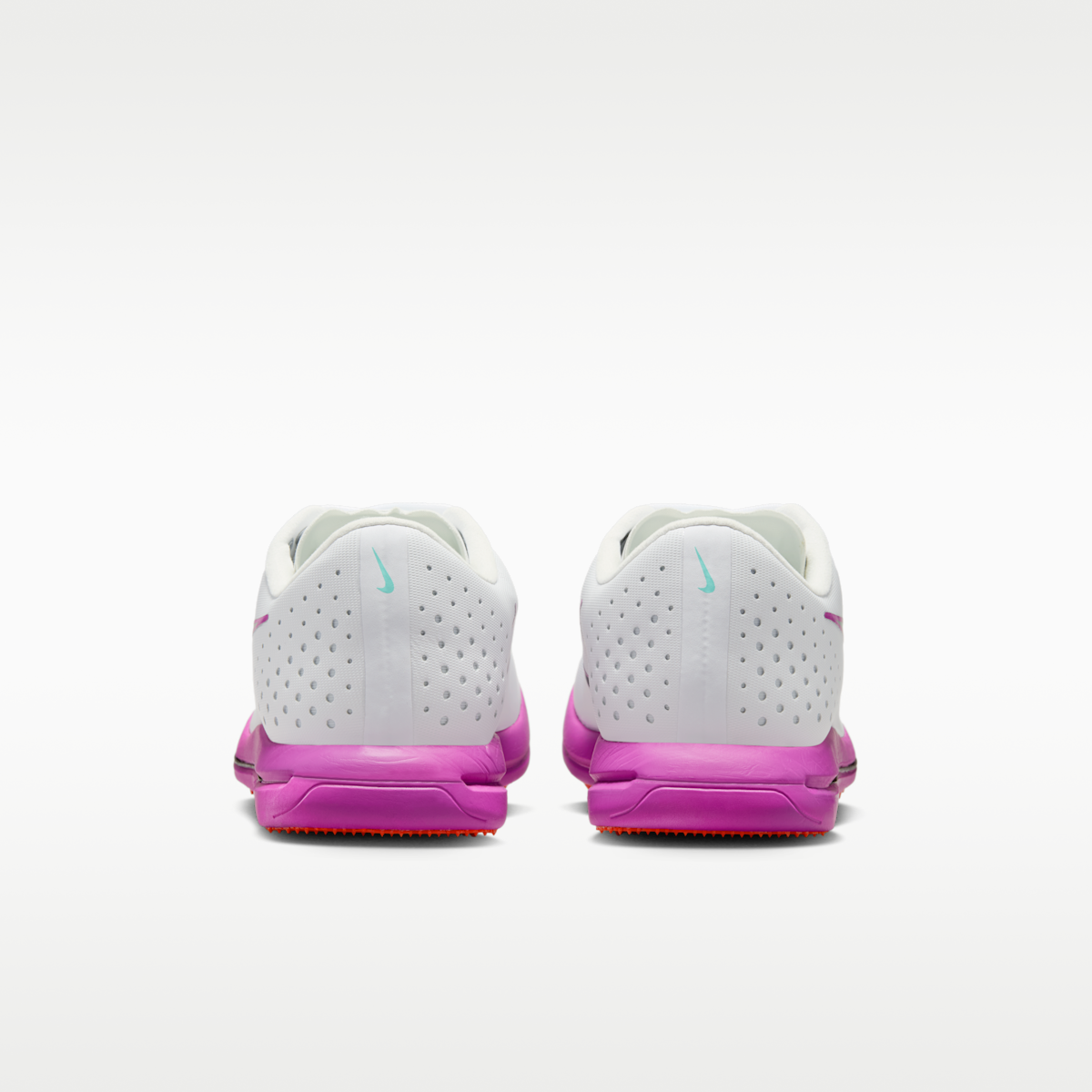 Women's Nike Triple Jump Elite 3 Track & Field Jumping Spikes - White/Hyper Turquoise/Bright Crimson/Obsidian