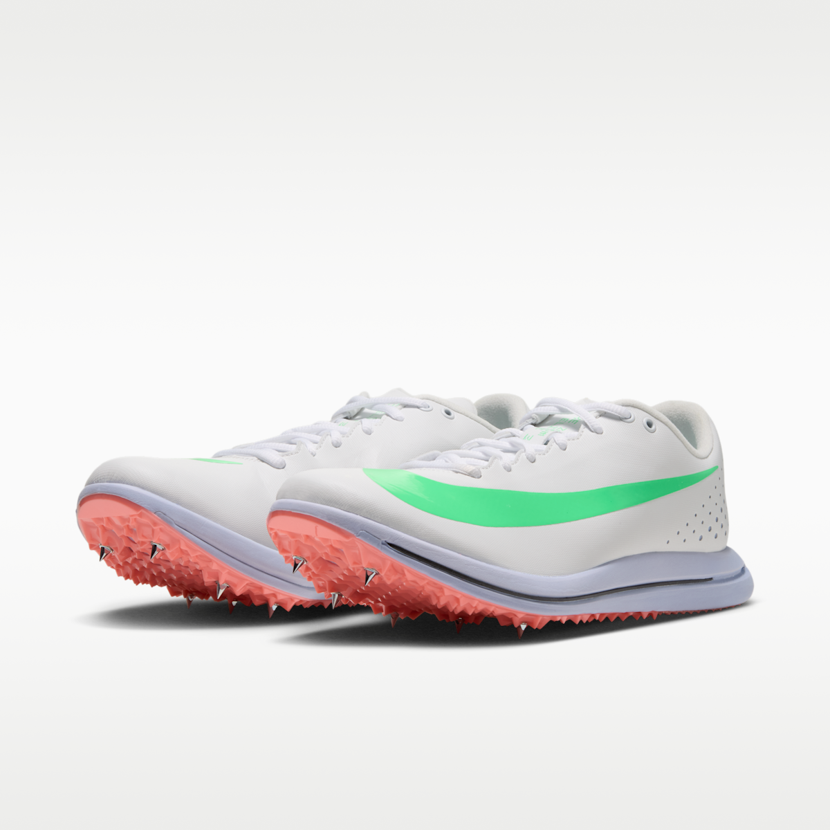 Women's Nike Triple Jump Elite 3 Track & Field Jumping Spikes - Summit White/Atomic Pink/Palest Purple/Electro Green