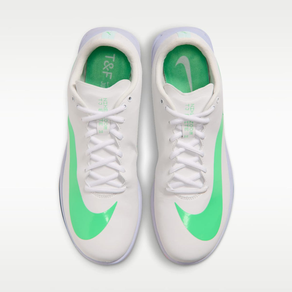 Nike Triple Jump Elite 3 Track & Field Jumping Spikes - Summit White/Atomic Pink/Palest Purple/Electro Green - Image 4