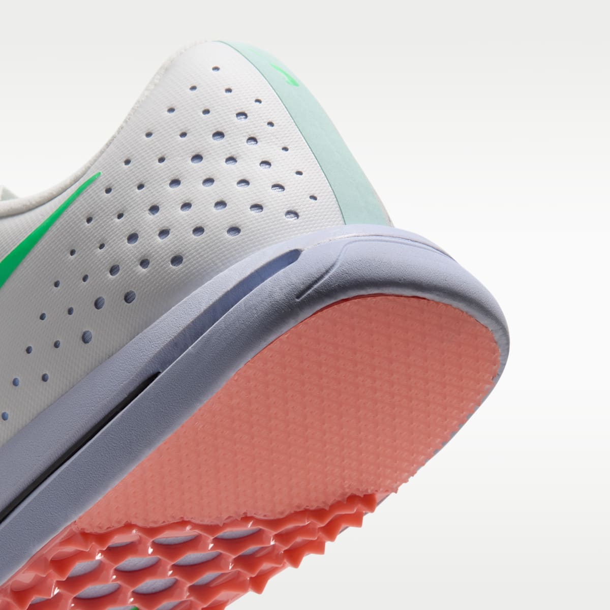 Nike Triple Jump Elite 3 Track & Field Jumping Spikes - Summit White/Atomic Pink/Palest Purple/Electro Green - Image 9