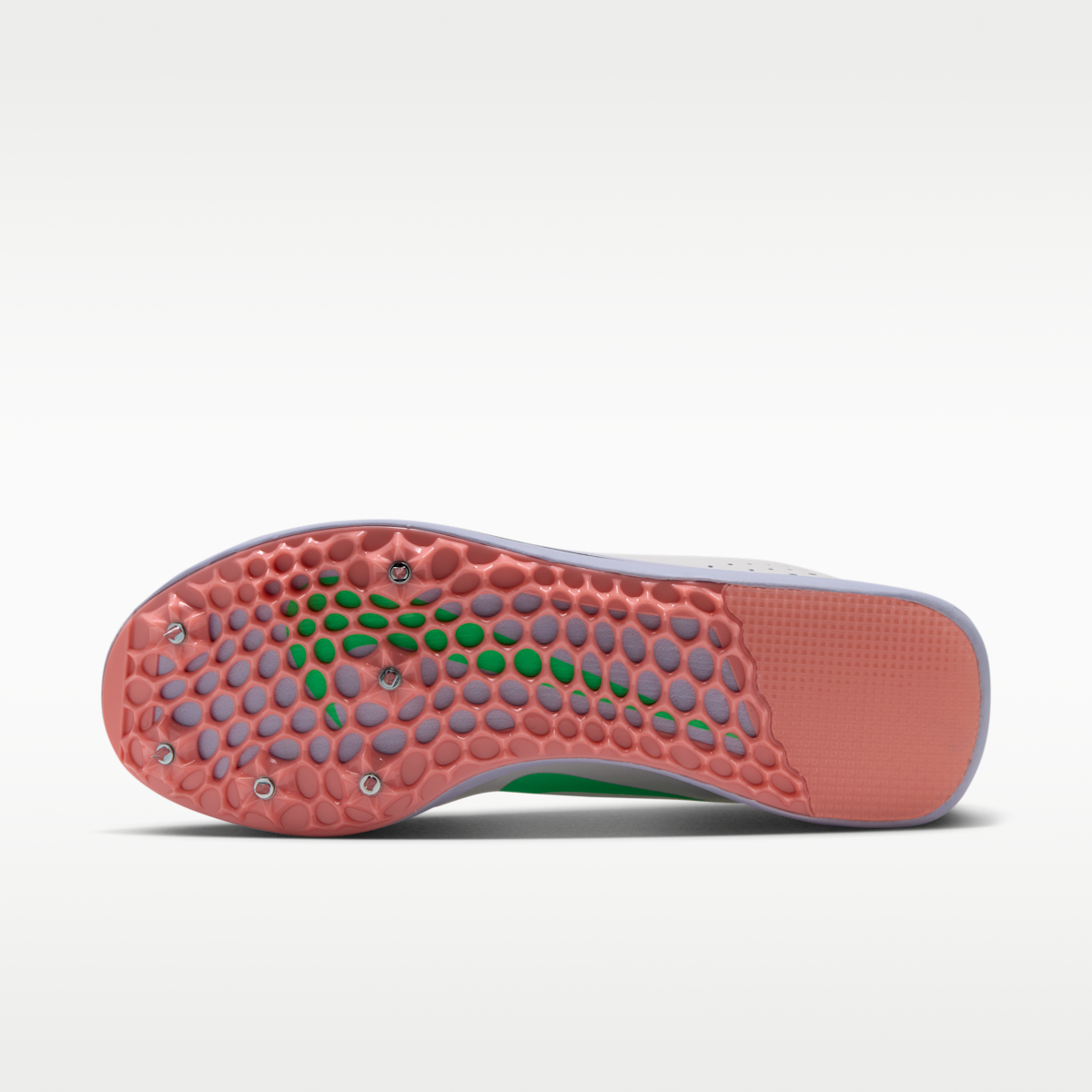 Women's Nike Triple Jump Elite 3 Track & Field Jumping Spikes - Summit White/Atomic Pink/Palest Purple/Electro Green