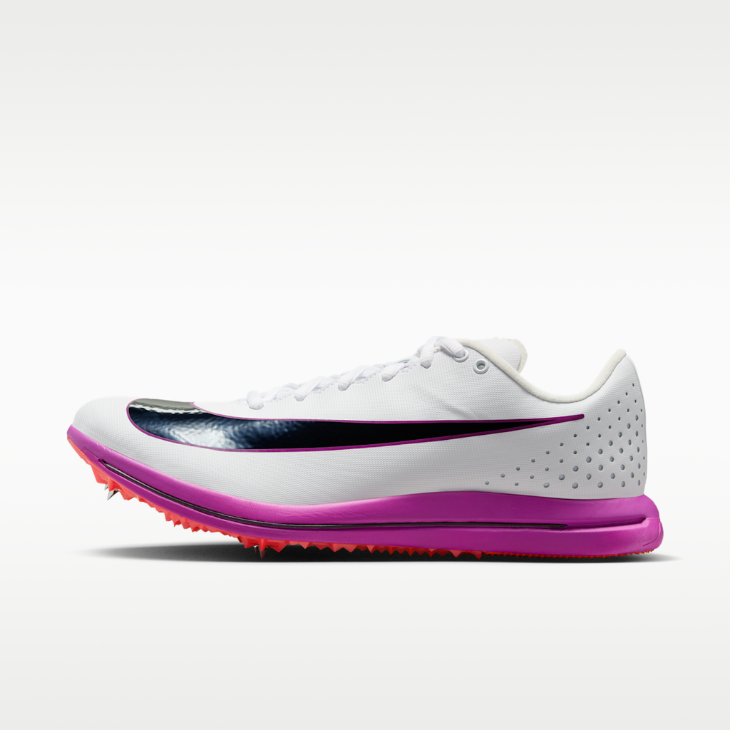 Women's Nike Triple Jump Elite 3 Track & Field Jumping Spikes - White/Hyper Turquoise/Bright Crimson/Obsidian