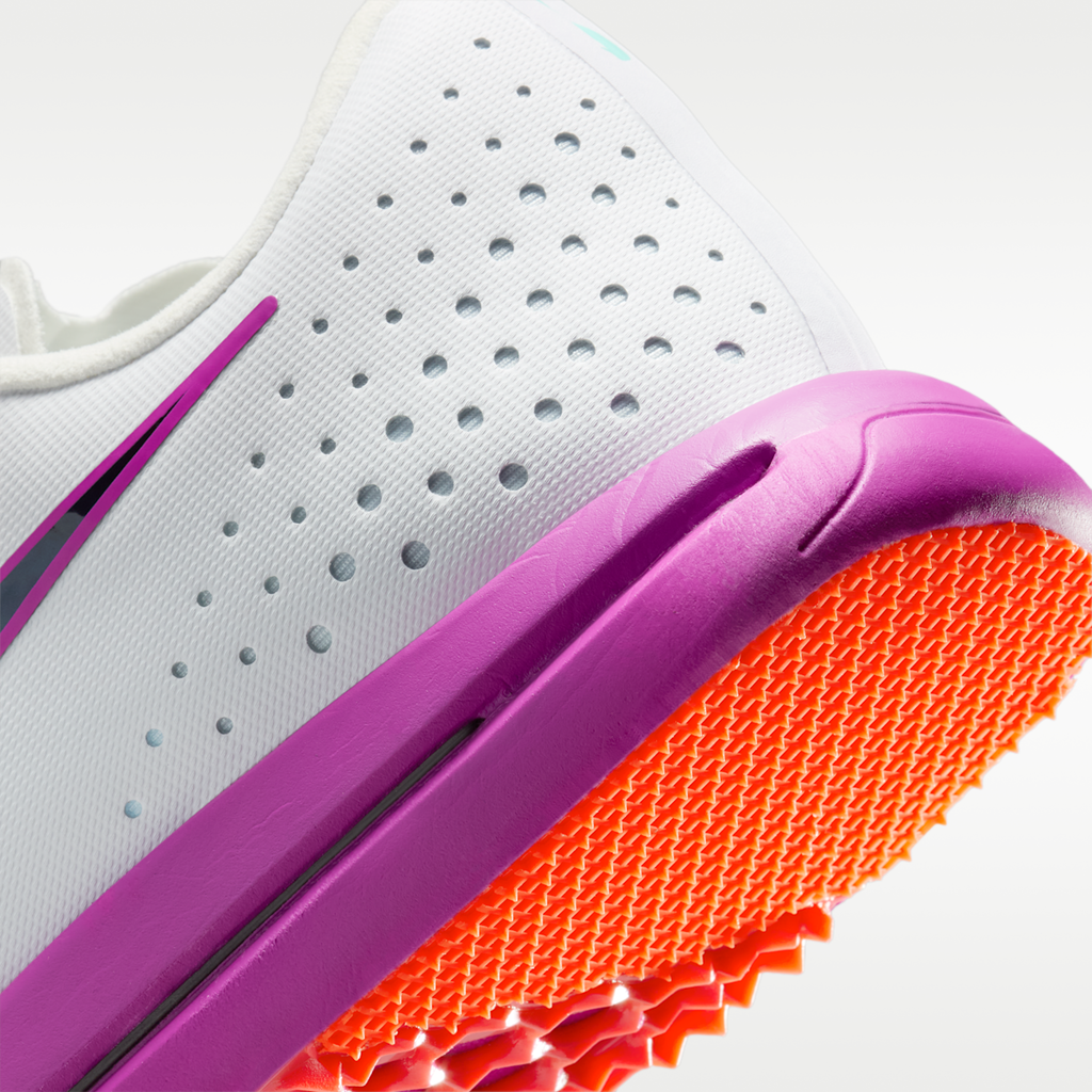 Women's Nike Triple Jump Elite 3 Track & Field Jumping Spikes - White/Hyper Turquoise/Bright Crimson/Obsidian