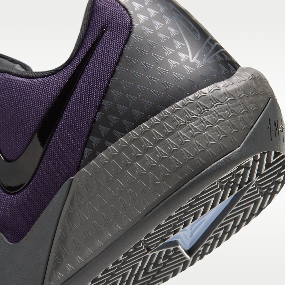 Ja Twelve Time Basketball Shoes - Purple Dynasty/Black/Iron Grey/Multi-Color - Image 8
