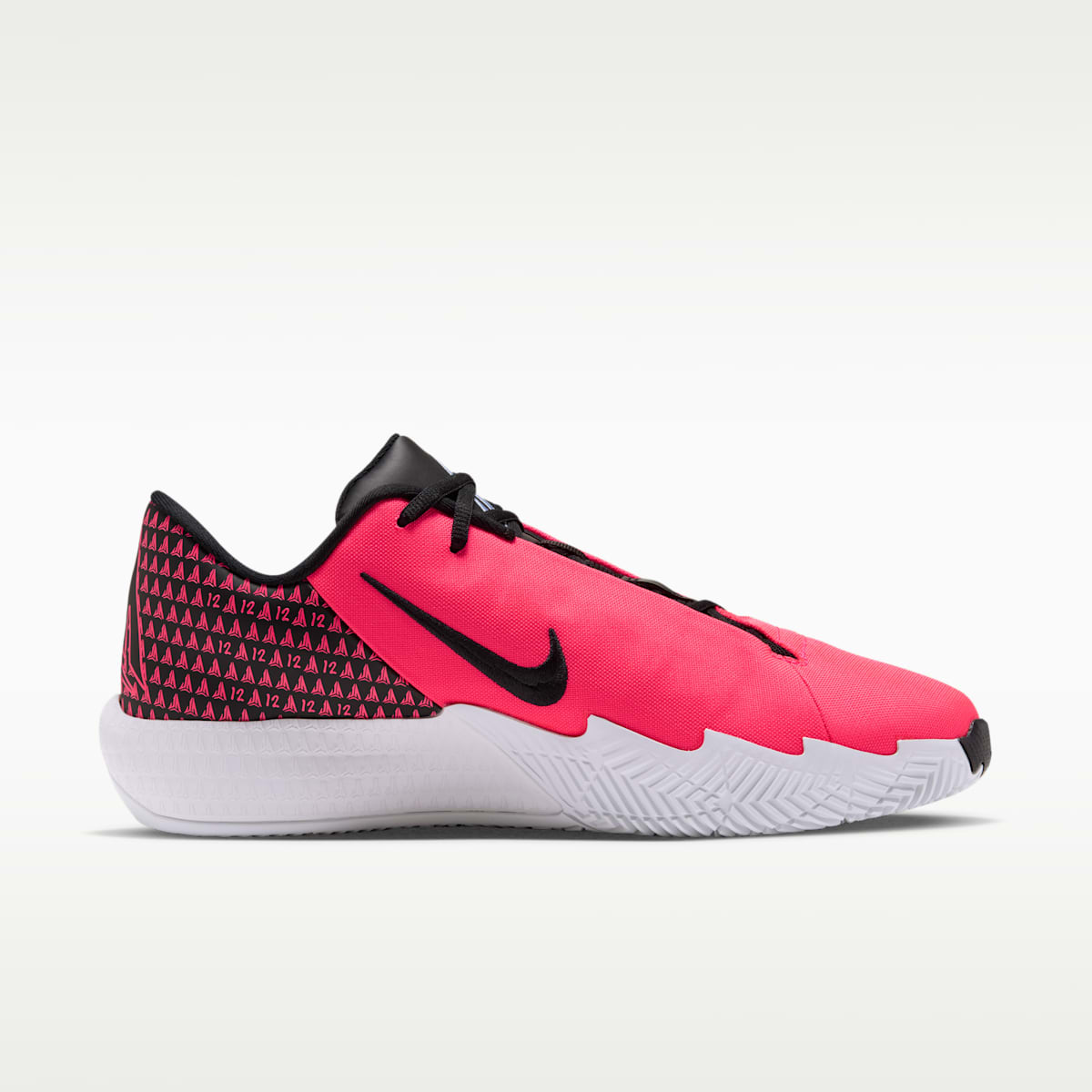Ja Twelve Time Basketball Shoes - Solar Red/Photon Dust/Cobalt Bliss/Black - Image 3