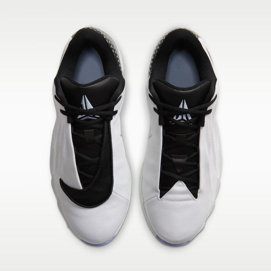 Women's Ja Twelve Time Basketball Shoes - White/Barely Green/Cobalt Bliss/Metallic Silver