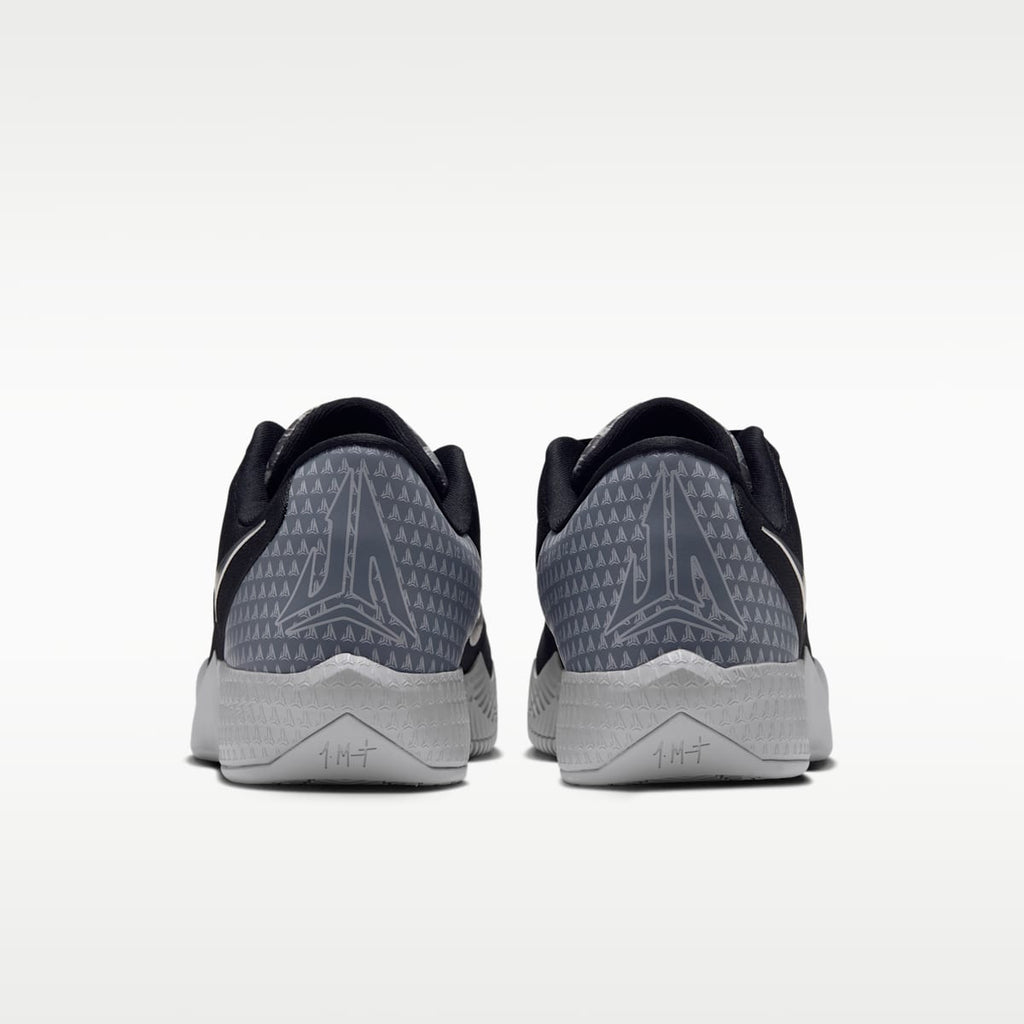 Ja Twelve Time Basketball Shoes - Black/Smoke Grey/Light Smoke Grey/Metallic Silver - Image 6