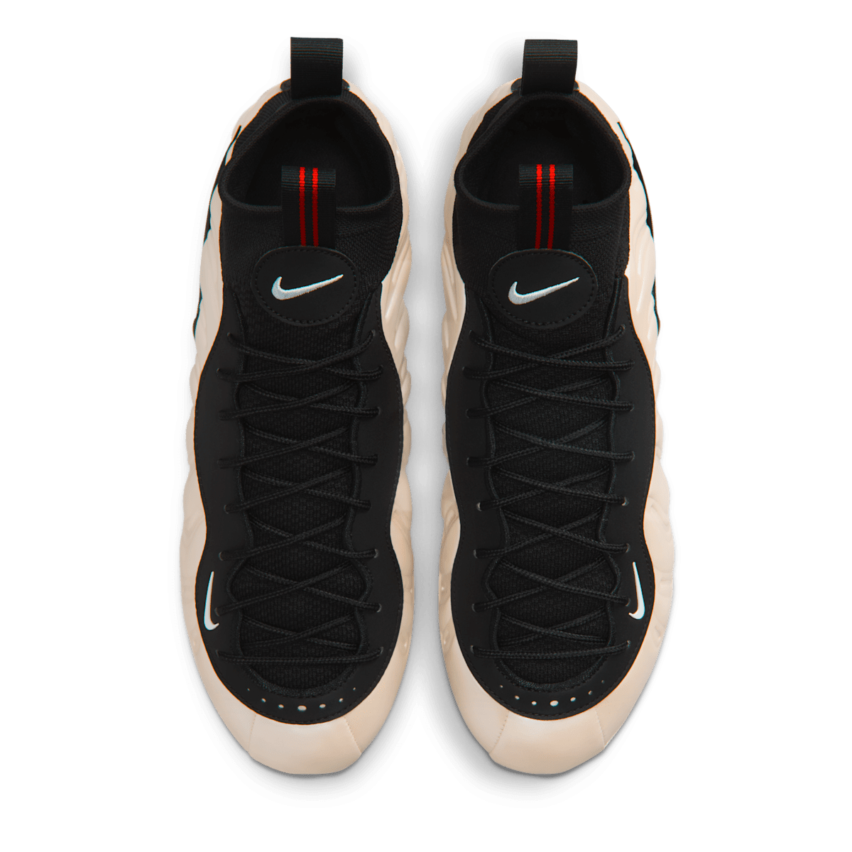 Nike Vaporposite Pro Football Cleats - Pearl White/True Red/White/Black - Image 4