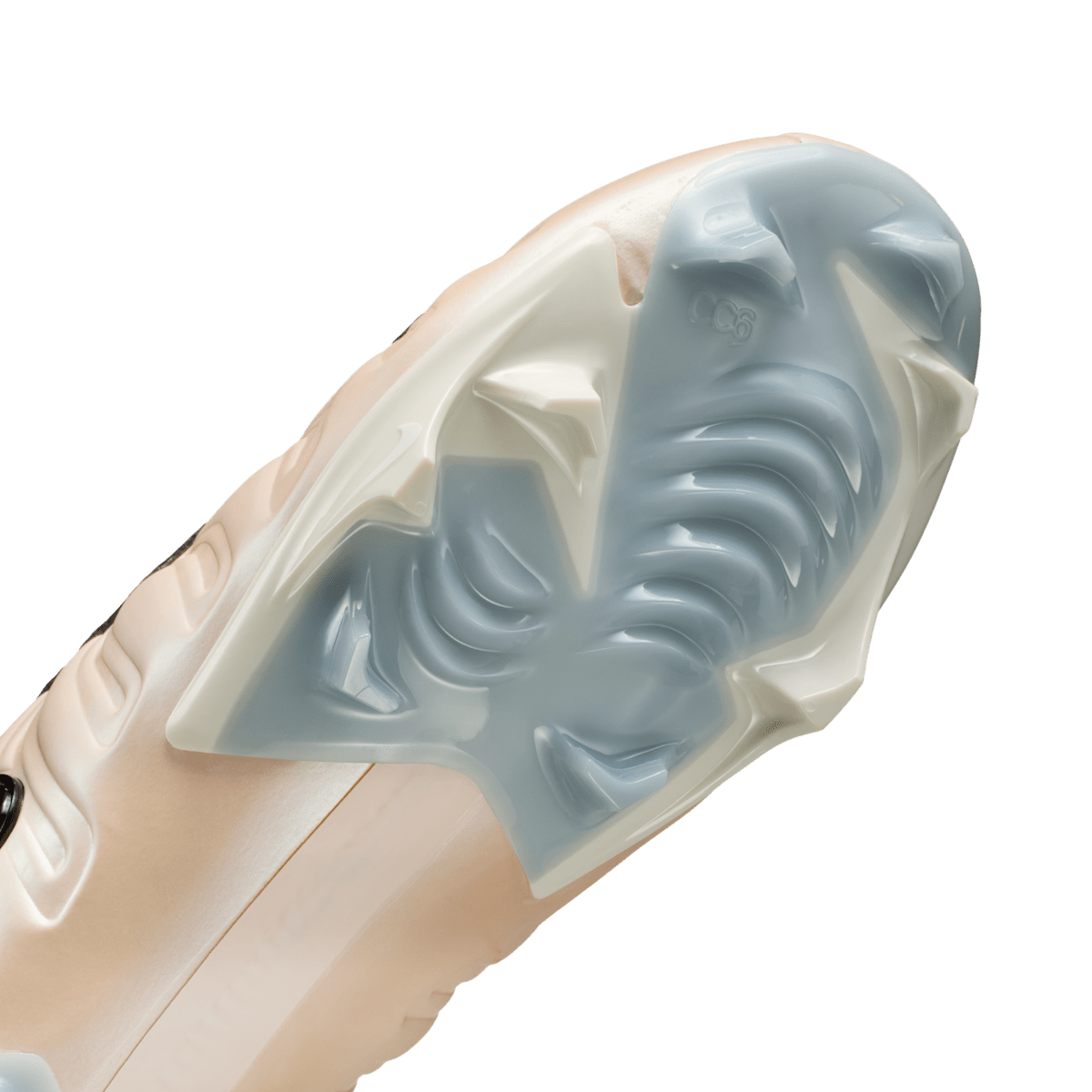 Nike Vaporposite Pro Football Cleats - Pearl White/True Red/White/Black - Image 7
