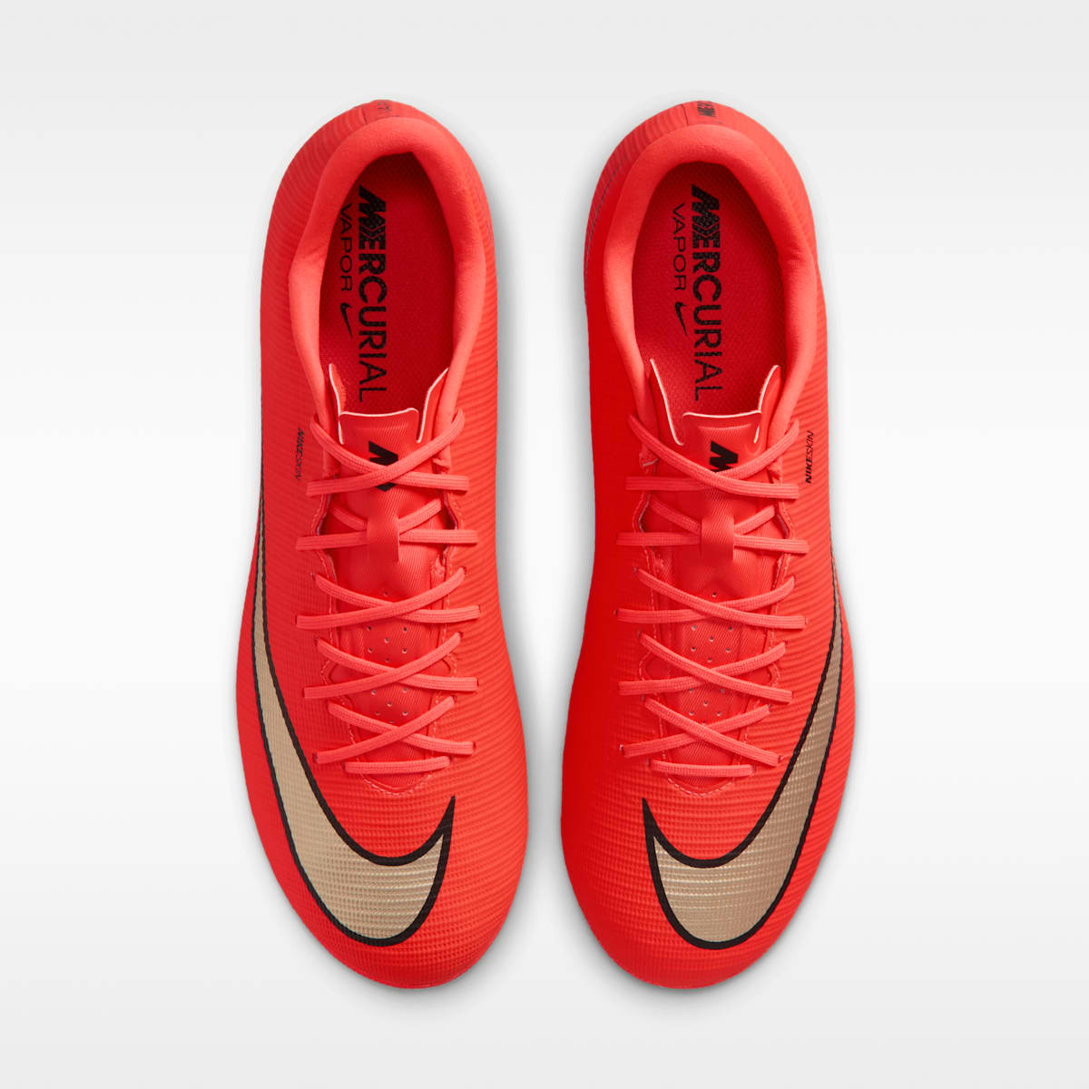 Nike Mercurial Vapor 17 Academy Artificial-Grass Low-Top Soccer Cleats - Bright Crimson/Blur - Image 4