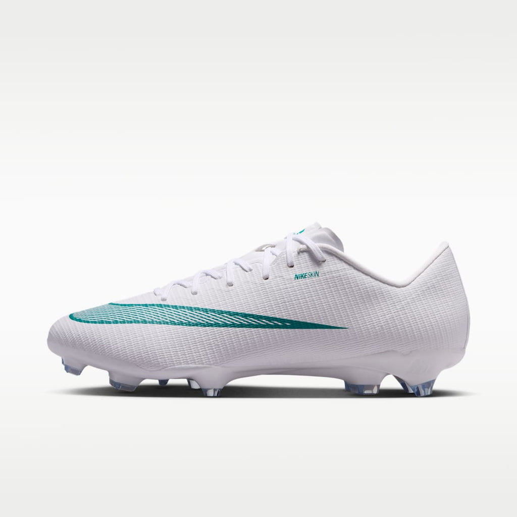 Nike Mercurial Vapor 17 Academy Multi-Ground Low-Top Soccer Cleats - White/Dusty Cactus - Image 1