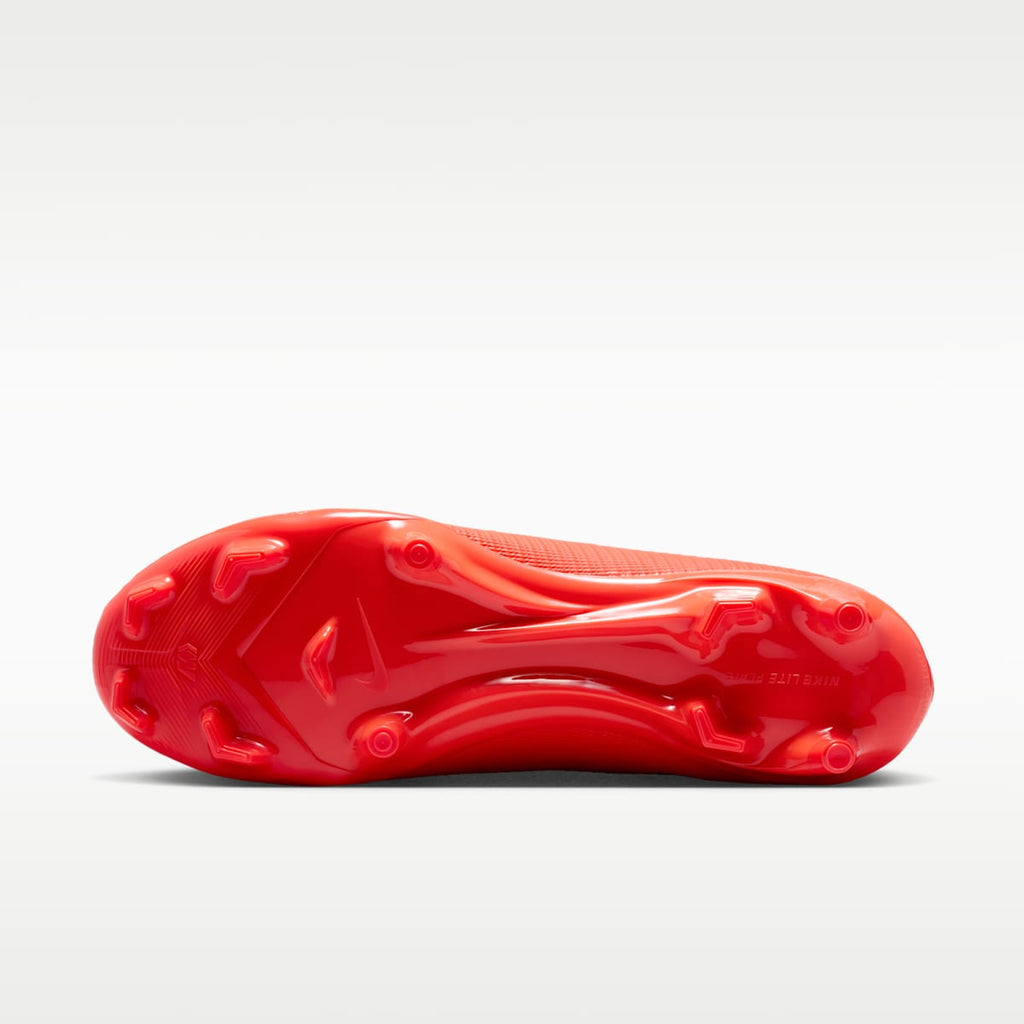 Nike Mercurial Vapor 17 Academy Multi-Ground Low-Top Soccer Cleats - Bright Crimson/Blur - Image 2