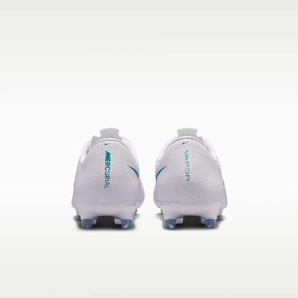 Nike Mercurial Vapor 17 Academy Multi-Ground Low-Top Soccer Cleats - White/Dusty Cactus - Image 6