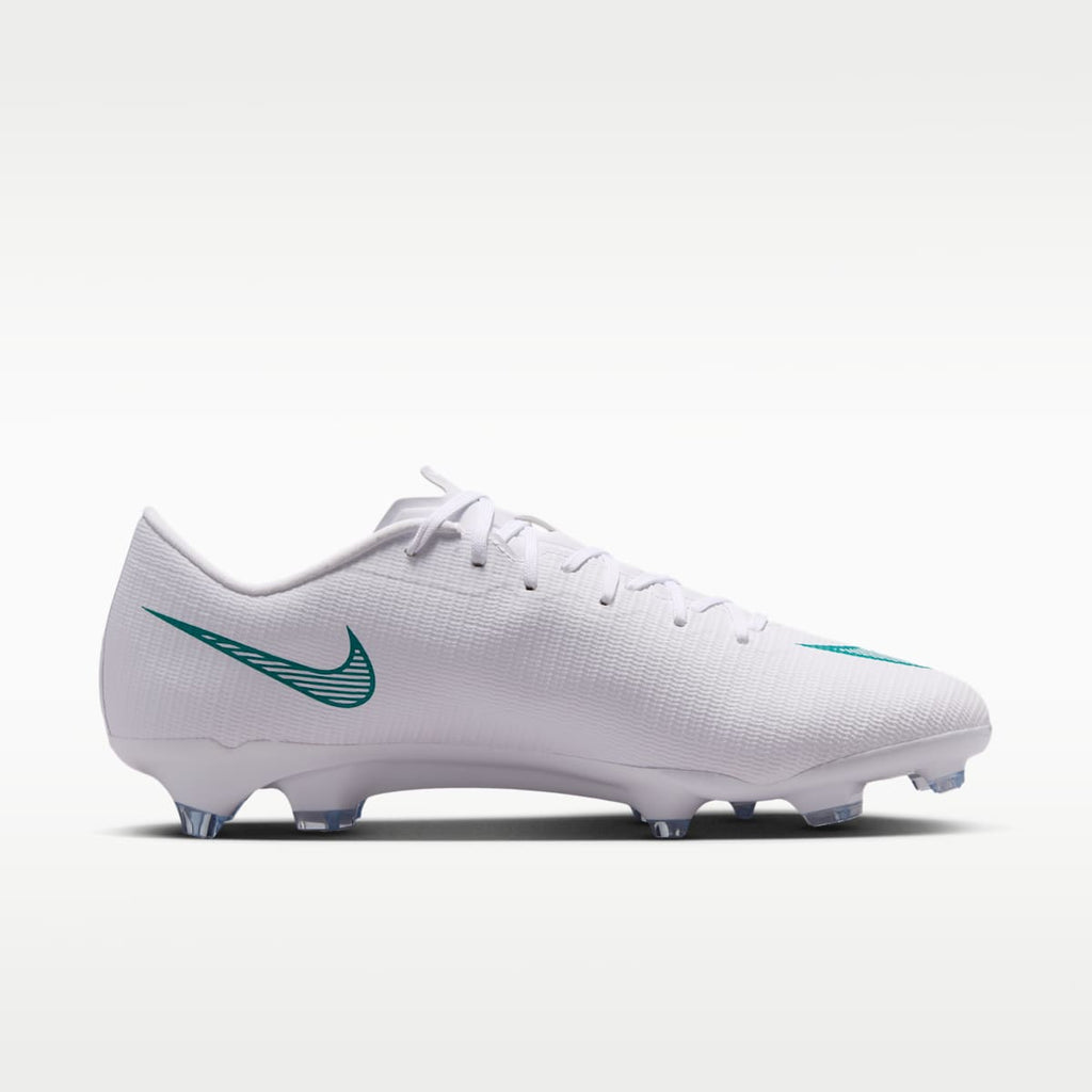 Nike Mercurial Vapor 17 Academy Multi-Ground Low-Top Soccer Cleats - White/Dusty Cactus - Image 3