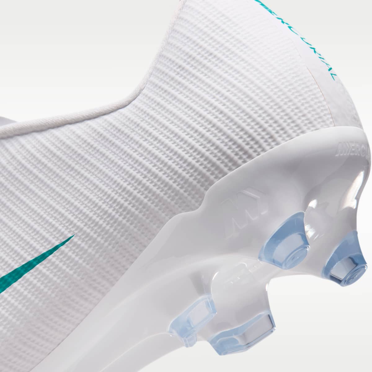 Nike Mercurial Vapor 17 Academy Multi-Ground Low-Top Soccer Cleats - White/Dusty Cactus - Image 9