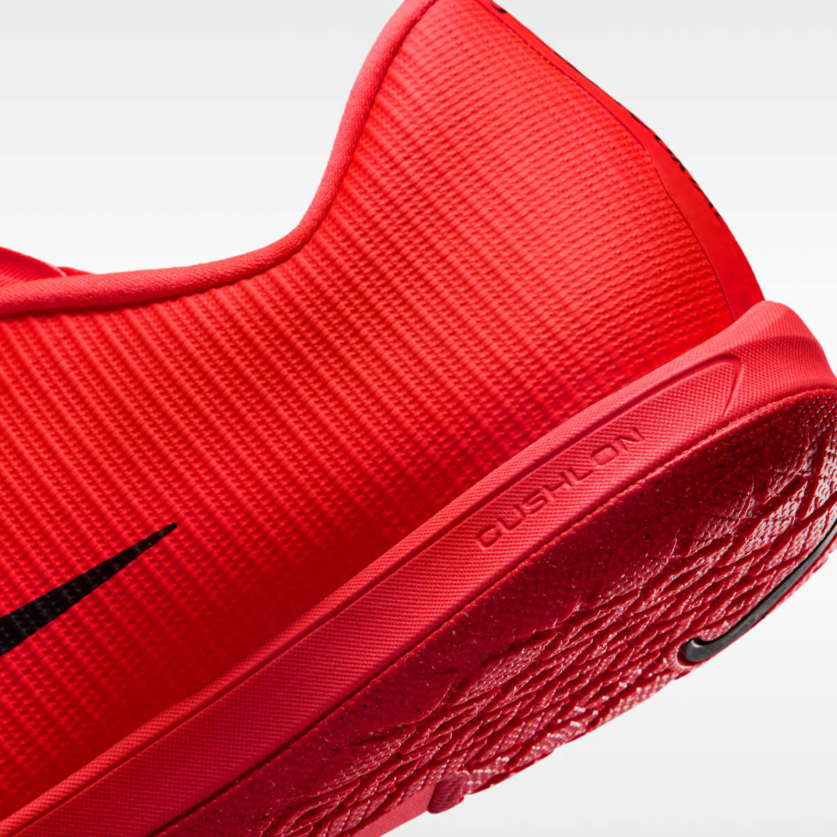 Nike Mercurial Vapor 17 Academy Indoor/Court Low-Top Soccer Shoes - Bright Crimson/Blur - Image 8