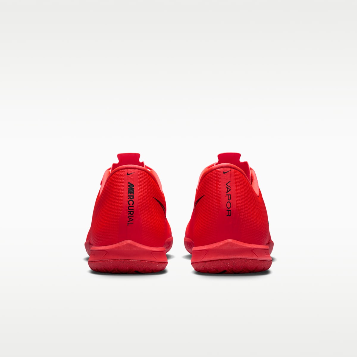 Nike Mercurial Vapor 17 Academy Indoor/Court Low-Top Soccer Shoes - Bright Crimson/Blur - Image 6