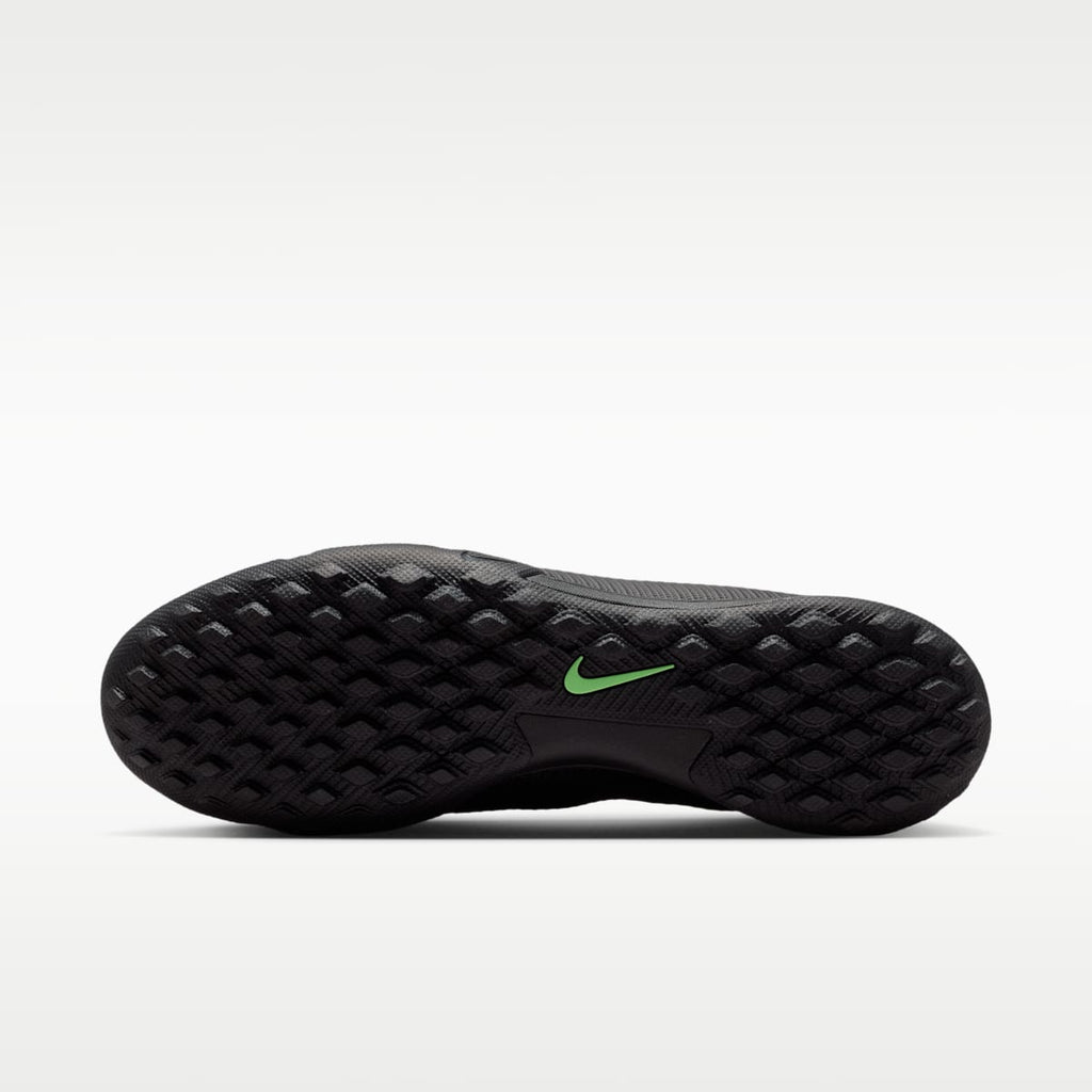 Nike Mercurial Vapor 17 Academy Turf Low-Top Soccer Shoes - Black/Black/Illusion Green - Image 2