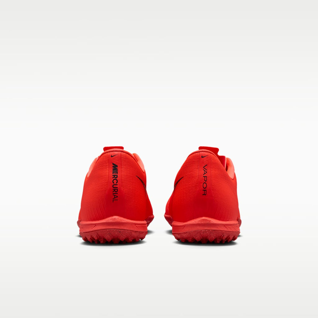 Nike Mercurial Vapor 17 Academy Turf Low-Top Soccer Shoes - Bright Crimson/Blur - Image 6