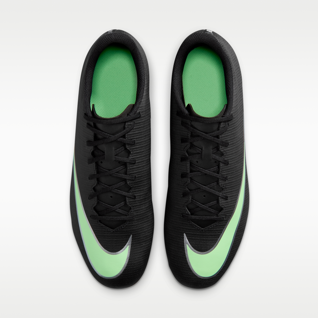 Women's Nike Mercurial Vapor 17 Club Multi-Ground Low-Top Soccer Cleats - Black/Black/Illusion Green