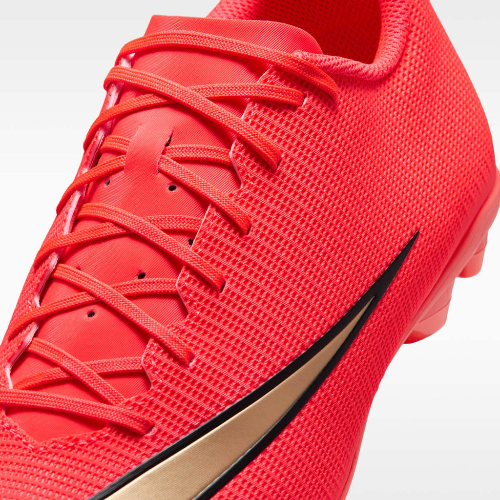 Nike Mercurial Vapor 17 Club Multi-Ground Low-Top Soccer Cleats - Bright Crimson/Blur - Image 8