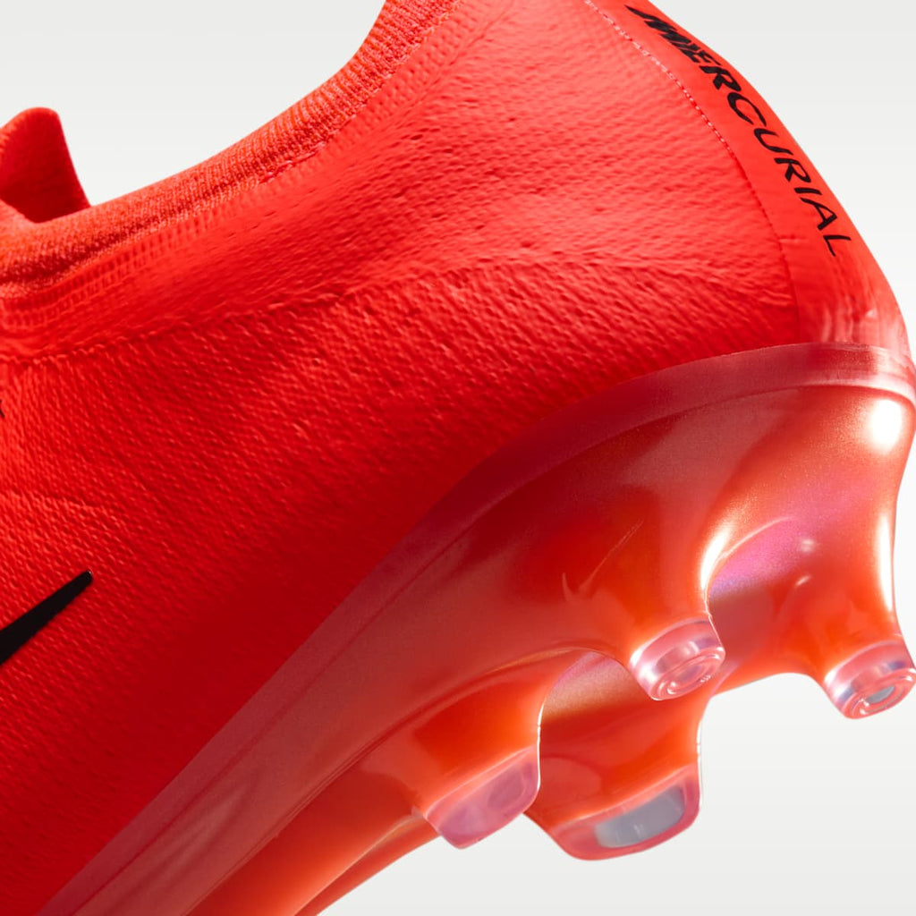 Nike Mercurial Vapor 17 Elite Artificial-Grass Low-Top Soccer Cleats - Bright Crimson/Blur - Image 9