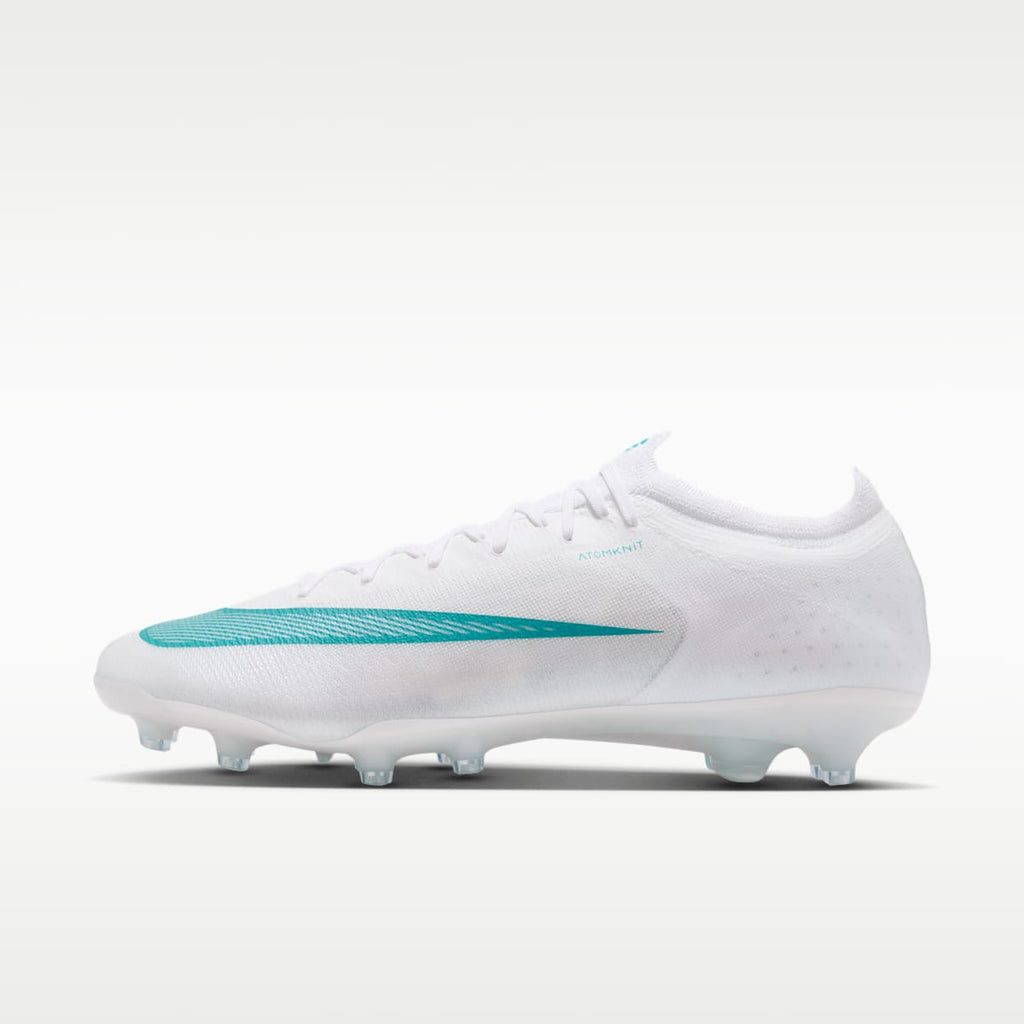 Nike Mercurial Vapor 17 Elite Artificial-Grass Low-Top Soccer Cleats - White/Dusty Cactus - Image 1