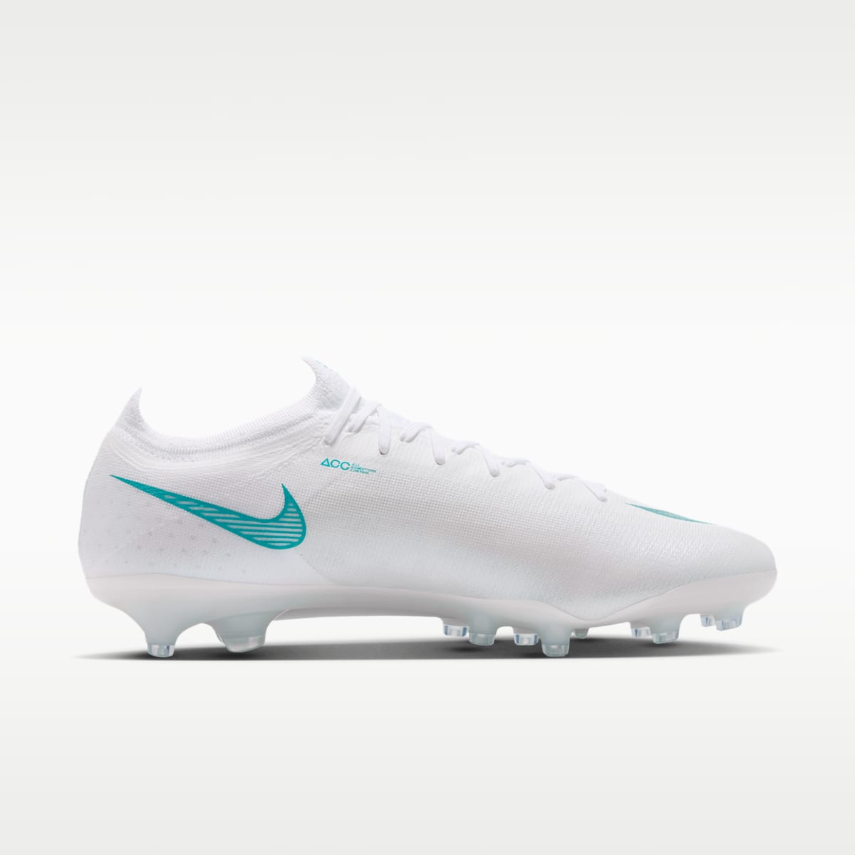 Nike Mercurial Vapor 17 Elite Artificial-Grass Low-Top Soccer Cleats - White/Dusty Cactus - Image 3