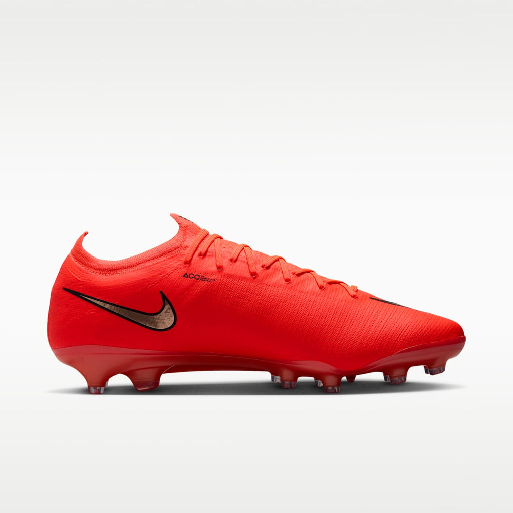 Nike Mercurial Vapor 17 Elite Artificial-Grass Low-Top Soccer Cleats - Bright Crimson/Blur - Image 3