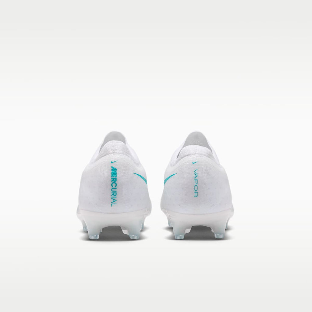 Nike Mercurial Vapor 17 Elite Artificial-Grass Low-Top Soccer Cleats - White/Dusty Cactus - Image 6