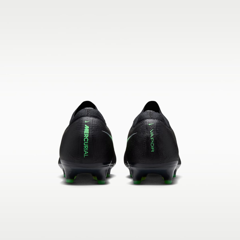 Women's Nike Mercurial Vapor 17 Elite Artificial-Grass Low-Top Soccer Cleats - Black/Black/Illusion Green