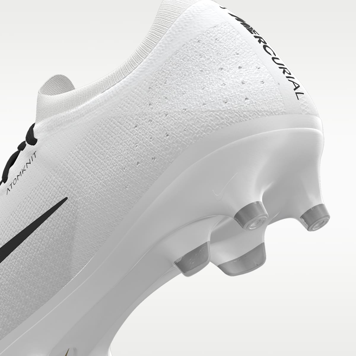 Nike Mercurial Vapor 17 Elite By You Custom Artificial-Grass Low-Top Soccer Cleats - White/White - Image 10