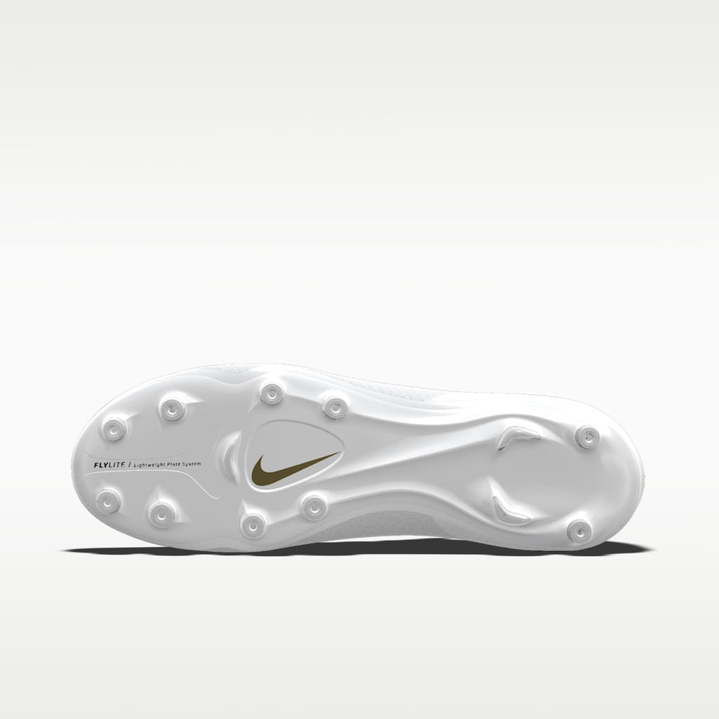 Nike Mercurial Vapor 17 Elite By You Custom Artificial-Grass Low-Top Soccer Cleats - White/White - Image 6