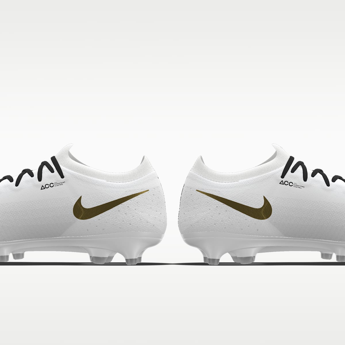 Nike Mercurial Vapor 17 Elite By You Custom Artificial-Grass Low-Top Soccer Cleats - White/White - Image 7
