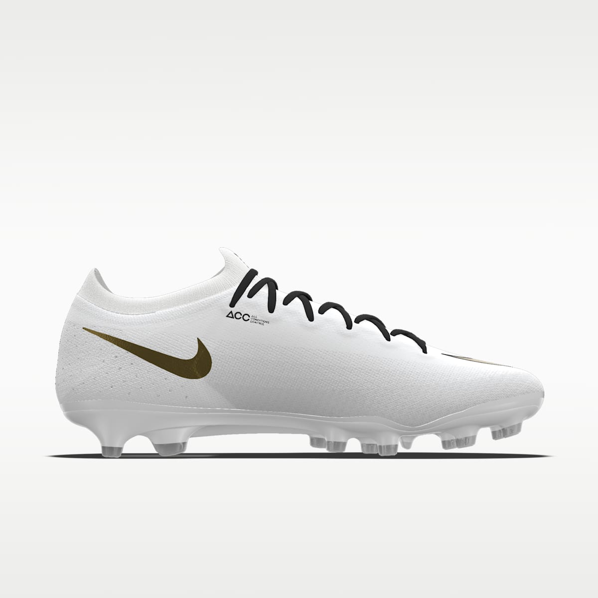 Nike Mercurial Vapor 17 Elite By You Custom Artificial-Grass Low-Top Soccer Cleats - White/White - Image 3